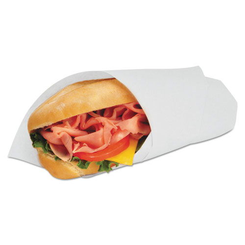 EcoCraft Interfolded Soy Wax Deli Sheets, 16 x 16, White, 2,359/Carton