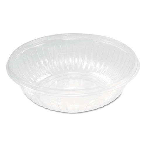 PresentaBowls Clear Bowls, 24 oz, Plastic, 63/Bag, 252/Carton