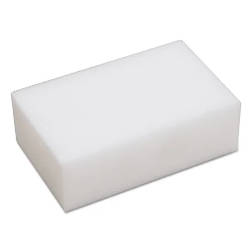 Maxi-Clean Eraser Sponges, 4.5 x 2.75, 1.5" Thick, White, 24/Carton