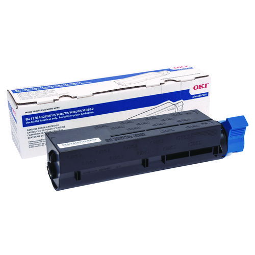 45807105 Toner, 7,000 Page-Yield, Black