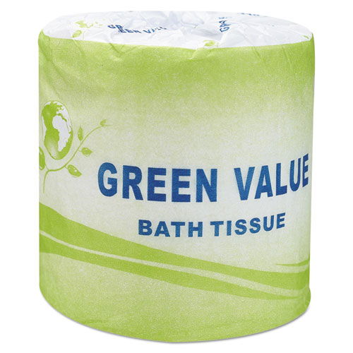 Standard Bath Tissue, Septic Safe, 2-Ply, White, 420 Sheets/Roll, 96 Rolls/Carton