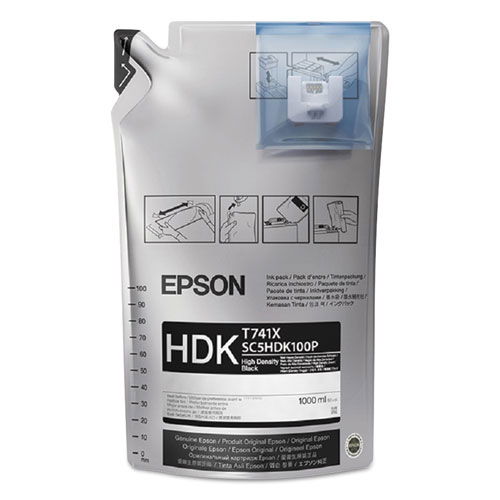 T741X00 UltraChrome DS Ink, High-Density Black, 6/Pk