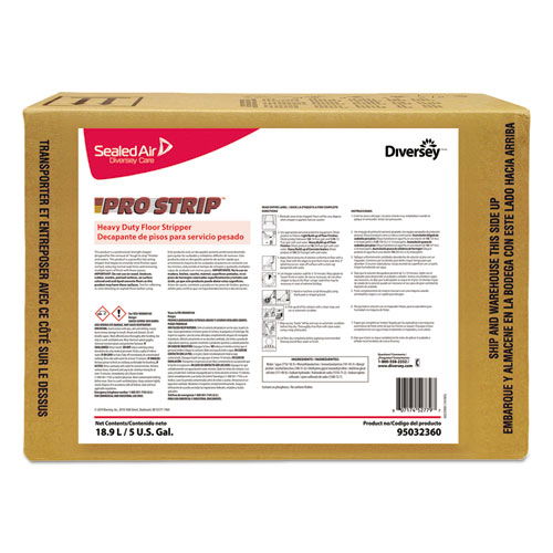 Pro Strip Heavy-Duty Floor Stripper, Cherry Almond Scent, Liquid, 5 gal Envirobox