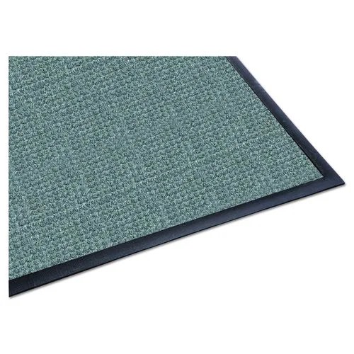 WaterGuard Indoor/Outdoor Scraper Mat, Rectangular, Gray Ridged Needle-Punch Surface, 36" x 10 ft