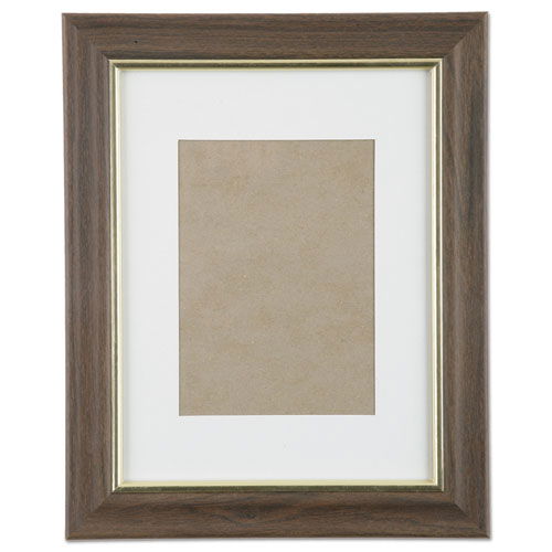 7105014089957, SKILCRAFT Walnut Vinyl Frames, Certificate/Photo, 8.5 x 11, 12/Carton