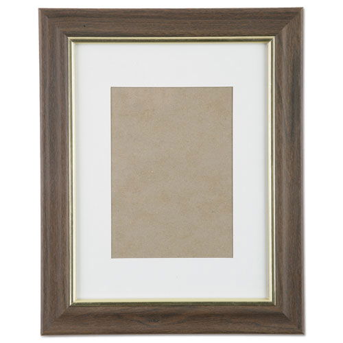 7105000528698, SKILCRAFT Walnut Vinyl Frames, Certificate/Photo, 8 x 10, 12/Carton