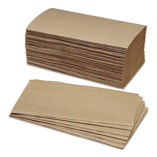 8540010556134, SKILCRAFT Paper Towel, 1-Ply, 5.38 x 9.25, Kraft, 250 Sheets/Bundle, 16 Bundles/Box