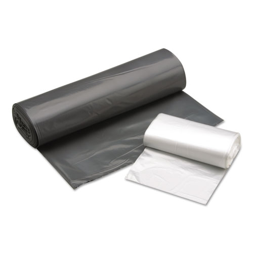 8105015171377, SKILCRAFT Trash Can Liner - Linear Low-Density, 33 gal, 0.7 mil, 33" x 39", Gray, Perforated Roll, 250/Carton