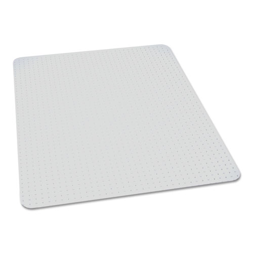 7220016568318, SKILCRAFT Biobased Chairmat for High Pile Carpeted Floors, Rectangular, 46" x 60", Clear