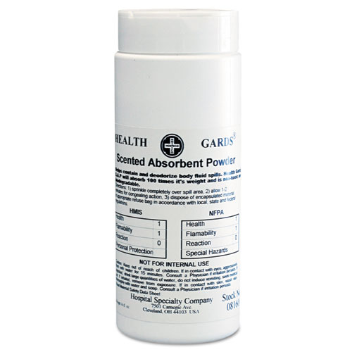 Absorbent Powder, Scented, 16 oz Shaker Can, 12/Carton