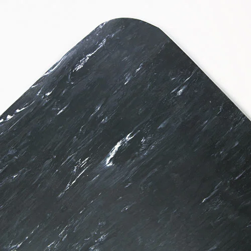 Cushion-Step Surface Mat, Rectangular, Black Cushion Step Surface, 36" x 60"