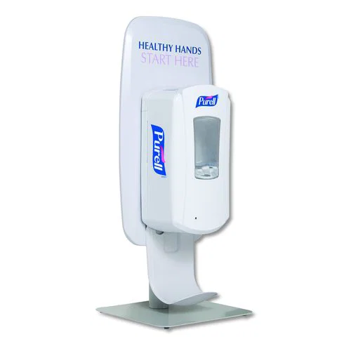 LTX or TFX Table Top Dispenser Stand, 3.79 x 17.68 x 9.18, White