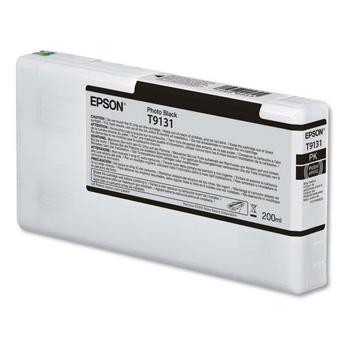 T913100 (T913) UltraChrome HDX Ink, 200 mL, Black
