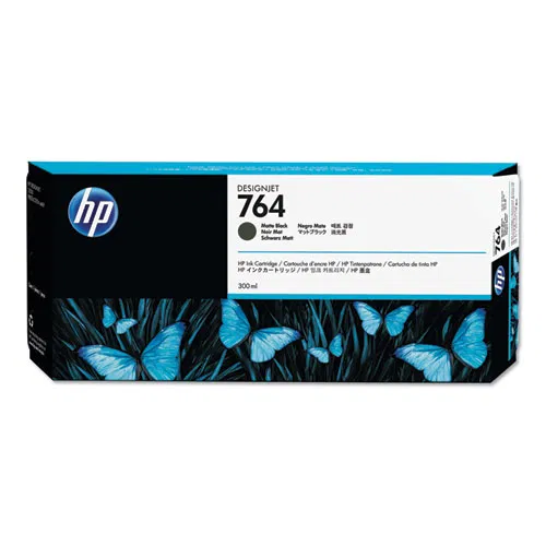 HP 764, (C1Q16A) Matte Black Original Ink Cartridge
