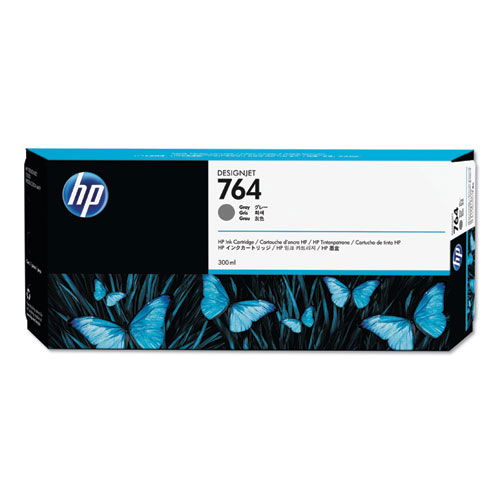 HP 764, (C1Q18A) Gray Original Ink Cartridge