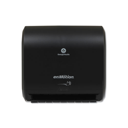 enMotion Impulse 10 Automated Towel Dispenser, 9.25 x 14.6 x 14, Black
