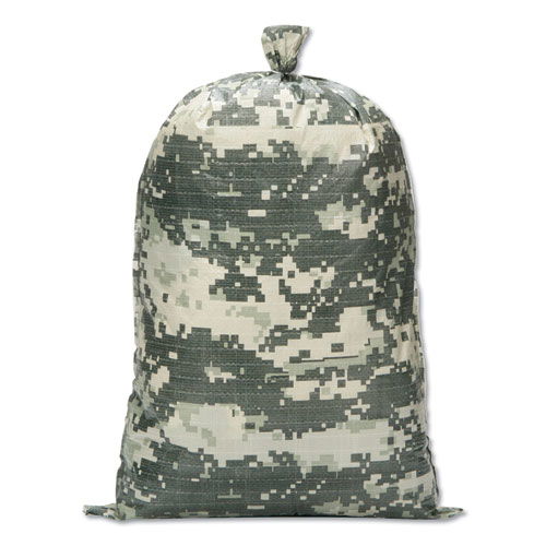 8105015681328, SKILCRAFT Digital Camouflage Sand Bag, 100 Sand Bags