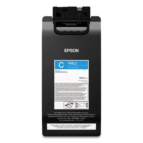 T45L220 UltraChrome GS3 Ink, 1,500 mL, Cyan