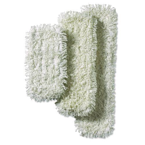 Easy Scrub PLUS Flat Mop, Polyester/Rayon, White, 5.5" x 18", 10/Pack, 4 Packs/Carton