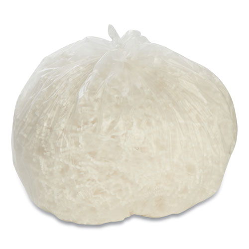 8105015170803, SKILCRAFT High Density Can Liners, 4 gal, 12 mic, 17" x 18", Natural, Flat Pack, 17/Box
