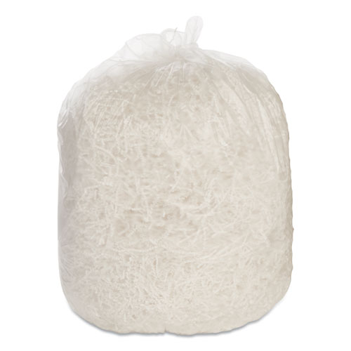 8105015171354, SKILCRAFT Linear Low Density Can Liners, 45 gal, 0.6 mil, 40" x 46", Clear, Flat Pack, 40/Box