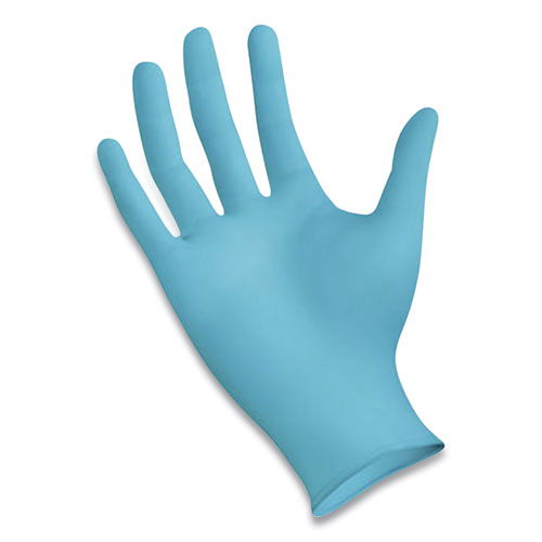Disposable General-Purpose Nitrile Gloves, Powder-Free, X-Large, Blue, 1,000/Carton