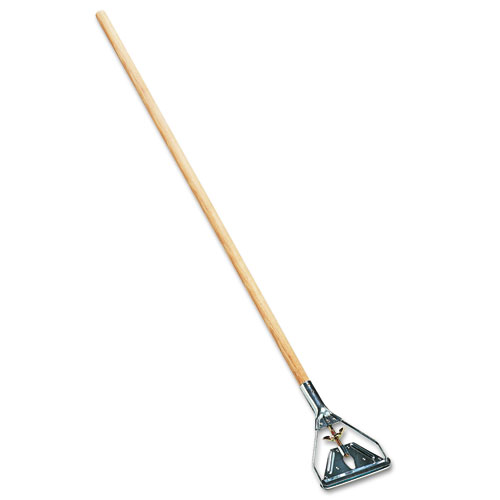 7920002671218, SKILCRAFT, Wooden Mop Handle, 60", Brown