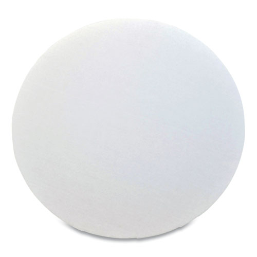 Pizza Circles 16" Diameter x 0.25" h, White, Paper, 100/Carton