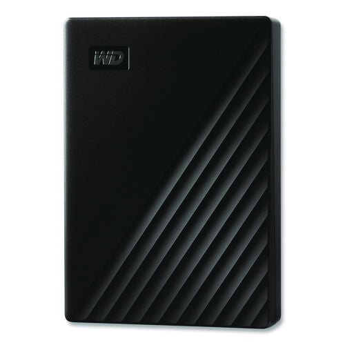 MY PASSPORT External Hard Drive, 4 TB, USB 3.2, Black