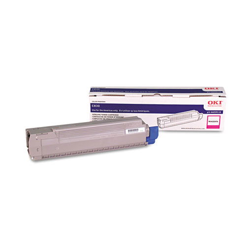 44059110 Toner, 8,000 Page-Yield, Magenta