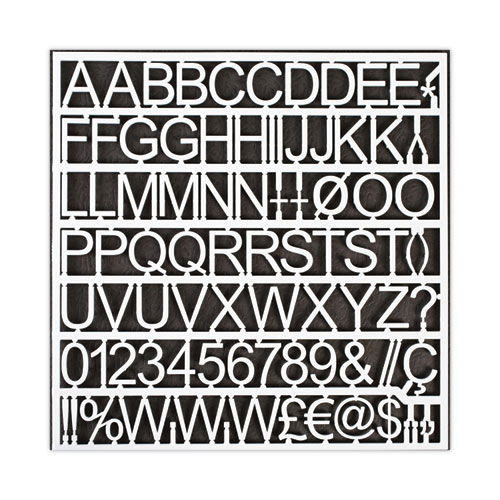 Letters, Numbers & Symbols