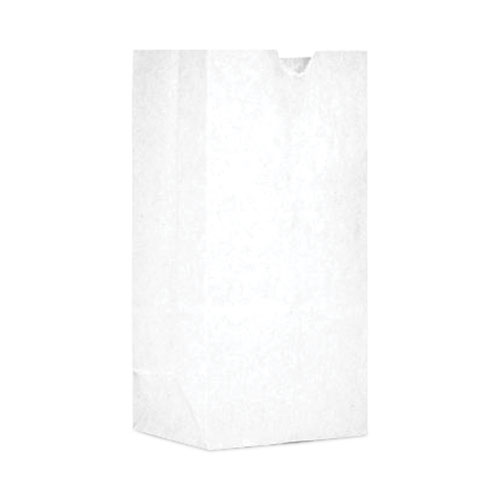 Grocery Bag, 30# Size, 30# Basis Weight, 7.5" x 10.5", White, 500/Box