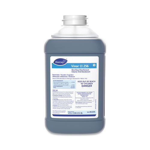 Virex II 256, Liquid, 84.5 oz, 2/Carton