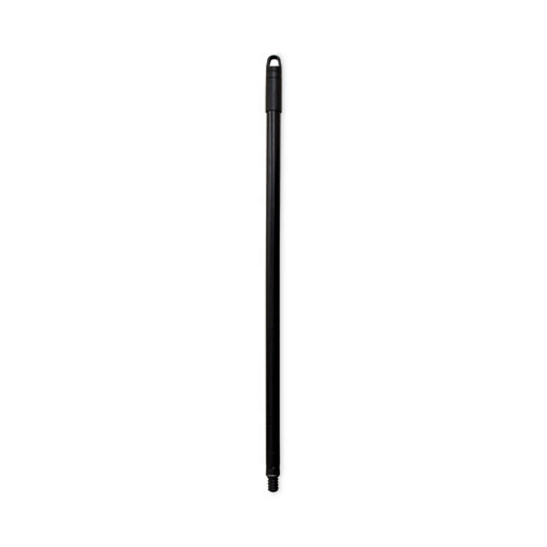 Handle for Lobby Pro Dust Pans, 29" Handle, Vinyl/Steel, Black