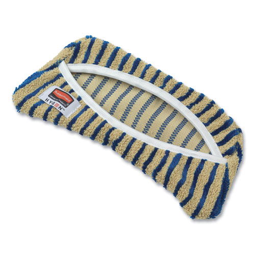 HYGEN Flexi Frame Scrubber Mop Covers, Microfiber, 8.3 x 8.3, Yellow, 12/Carton