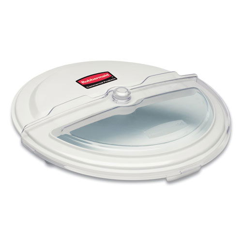 ProSave Sliding Lid Conversion Kit for Brute Containers, 23.5" Diameter x 5.25" h, White, Plastic