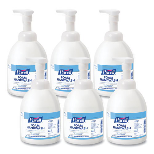 Healthcare HEALTHY SOAP 2% CHG Antimicrobial Foam, Fragrance-Free, 535 mL, 4/Carton