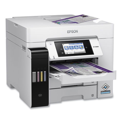 WorkForce Pro ST-C5000 Supertank Color MFP, Copy/Fax/Print/Scan