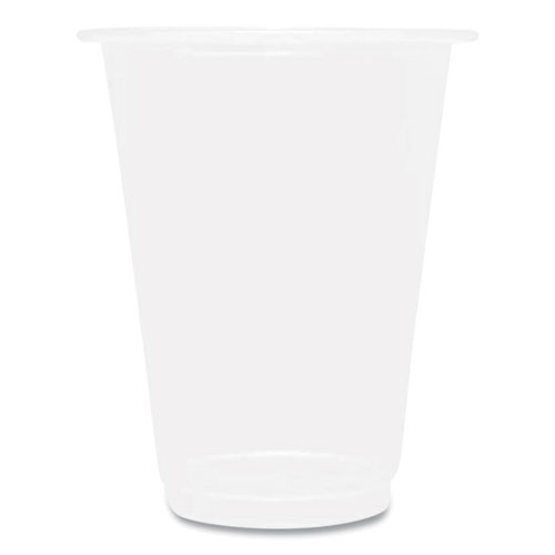 PET Plastic Cups, 7 oz, Clear, 1,000/Carton