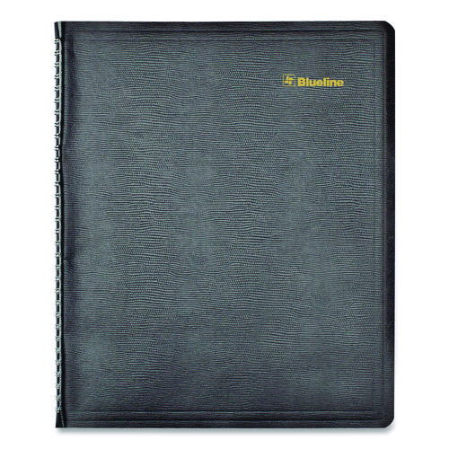 Plan and Link Weekly Appointment Planner, 11" x 9.06", Black Cover, 12-Month (Jan to Dec): 2026