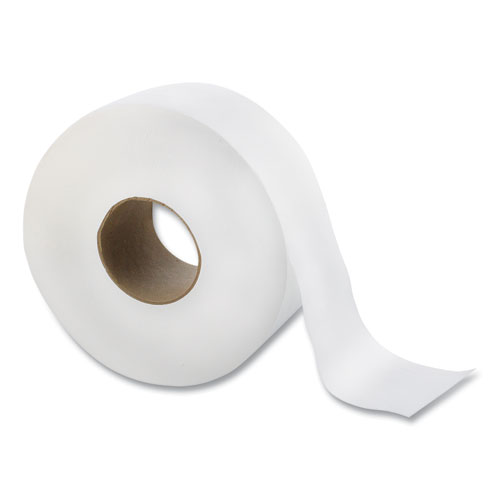 Jumbo Bath Tissue, 2-Ply, White, 3.3 x 1,000 ft, 12/Carton