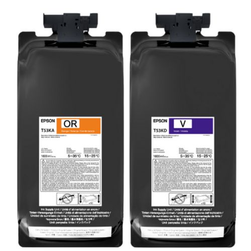 T53KVIV (T53K) UltraChrome DS Ink, Orange/Violet