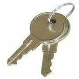 Middle Atlantic Keys for Standard Rear Doors - Metal - 2 Set