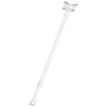 Hanwha Techwin Ceiling Mount for Hanging Mount - White - Height Adjustable - 30 lb Load Capacity - Aluminum, Steel