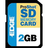 EDGE Tech 2GB ProShot Secure Digital Card -130x - 2 GB