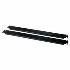 APC 1U Airflow Management Blanking Panel Kit (Qty 2) Black - Black - 2U Rack Height - 1 Each - 1.7" Height x 19" Width x 0.1" Depth