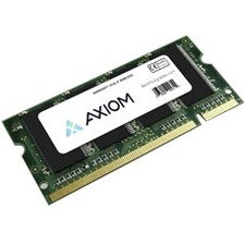 Axiom 1GB DDR-333 SODIMM for Apple # M9284G/A, M9594G/A - 1 GB (1 x 1 GB) - DDR SDRAM - 333 MHz DDR333/PC2700 - Non-ECC - Unbuffered - 200-pin - SoDIMM