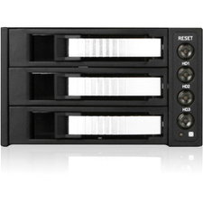 iStarUSA BPU-230SATA Drive Bay Adapter Internal - Silver - 3 x Total Bay - 3 x 3.5" Bay