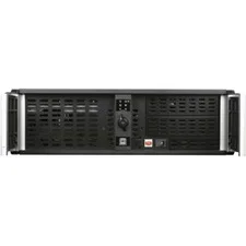 iStarUSA 3U Compact Stylish Rackmount Front-Mounted PSU Chassis Silver - Rack-mountable - Silver - Steel - 3U - 8 x Bay - ATX, Micro ATX Motherboard Supported - 5 x Fan(s) Supported - 2 x External 5.25" Bay - 1 x External 3.5" Bay - 5 x Internal 3.5" Bay 