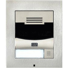 2N IP Solo Intercom Sub Station - Cable - Surface Mount for Home, Door Entry - Nickel